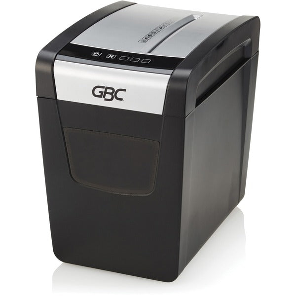 GBC ShredMaster PSX10-06 Paper Shredder - Continuous Shredder - Cross Cut - 10 Per Pass - for shredding Staples, Paper Clip, Paper - 0.2" x 30" Shred Size - P-4 - 6 Minute Run Time - 23 L Wastebin Capacity