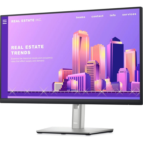 Dell P2422H 24" Class Full HD LED Monitor - 16:9 - Black, Silver - 23.8" Viewable - In-plane Switching (IPS) Technology - WLED Backlight - 1920 x 1080 - 16.7 Million Colors - 250 cd/m² Typical - 5 ms - GTG (Fast) Refresh Rate - HDMI - VGA - DisplayPo