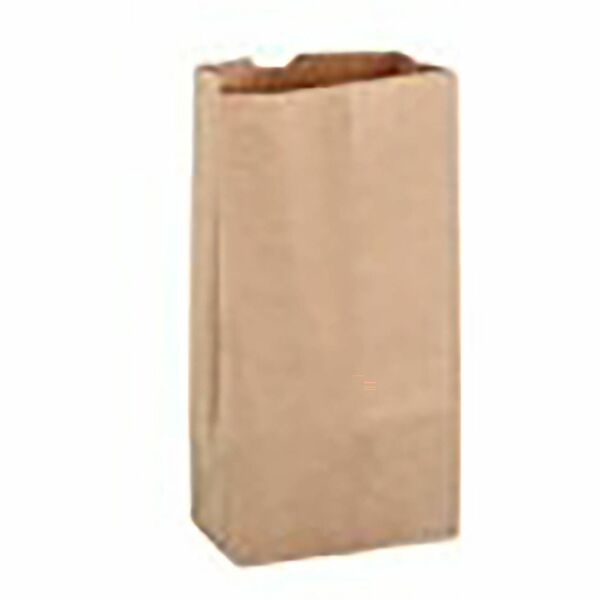 Rosenbloom Paper Grocery Bags - 4.75" (120.65 mm) Width x 8.86" (225.04 mm) Length x 2.87" (72.90 mm) Depth - Kraft - Paper - 500 / Pack