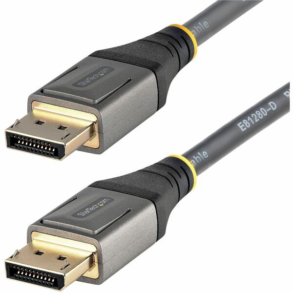 StarTech.com 10ft (3m) VESA Certified DisplayPort 1.4 Cable, 8K 60Hz HDR10, UHD 4K 120Hz Video, DP to DP Monitor Cord, DP 1.4 Cable, M/M - 9.8ft/3m VESA Certified DisplayPort 1.4 cable; 8K 60Hz/4K 120Hz video/32.4Gbps/HDR10/32Ch Audio - Monitor cord with