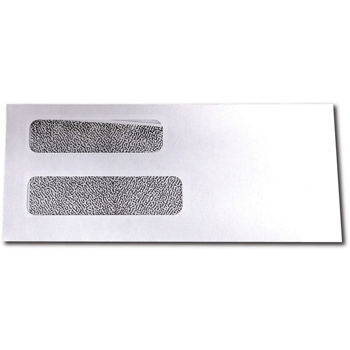 Supremex Peel & Seal Double Window Envelopes #8 500/box - Double Window - #8 - Peel & Seal - 500 / Box