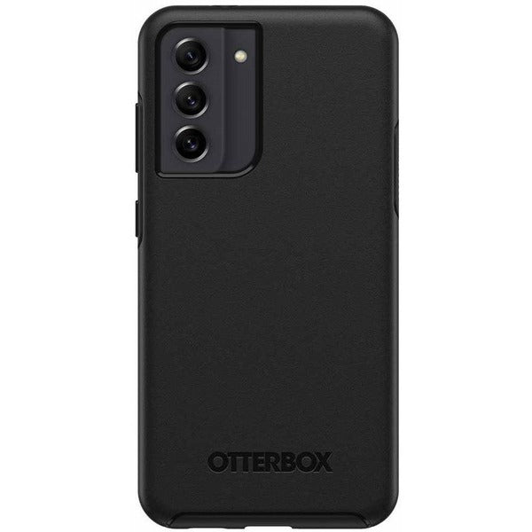 OtterBox Galaxy S21 FE 5G Symmetry Series Case - For Samsung Galaxy S21 FE 5G, Galaxy S21 FE Smartphone - Black - Bump Resistant, Drop Resistant, Scrape Resistant - Polycarbonate, Synthetic Rubber, Plastic - Retail