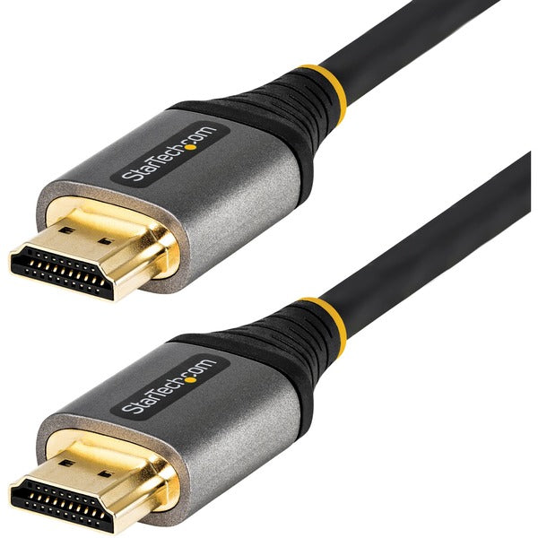 StarTech.com 10ft/3m HDMI 2.1 Cable, Certified Ultra High Speed HDMI Cable 48Gbps, 8K 60Hz/4K 120Hz HDR10+, 8K HDMI Cable, Monitor/Display - 9.8ft/3m Ultra HD HDMI 2.1 cable 8K 60Hz 4K 120Hz; HDR10+/Dolby Vision; eARC DTS:X/Dolby TrueHD/Atmos - Certified