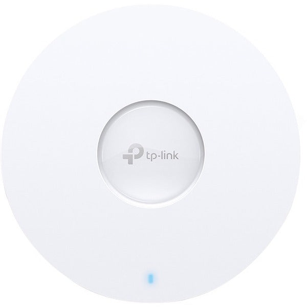 TP-Link Omada EAP610 Dual Band 802.11ax 1.73 Gbit/s Wireless Access Point - Indoor - 2.40 GHz, 5 GHz - 4 x Internal Antenna(s) - Internal - MIMO Technology - 1 x Network (RJ-45) - Gigabit Ethernet - PoE+ (RJ-45) Ports - 10.80 W - Ceiling Mountable, Wall M