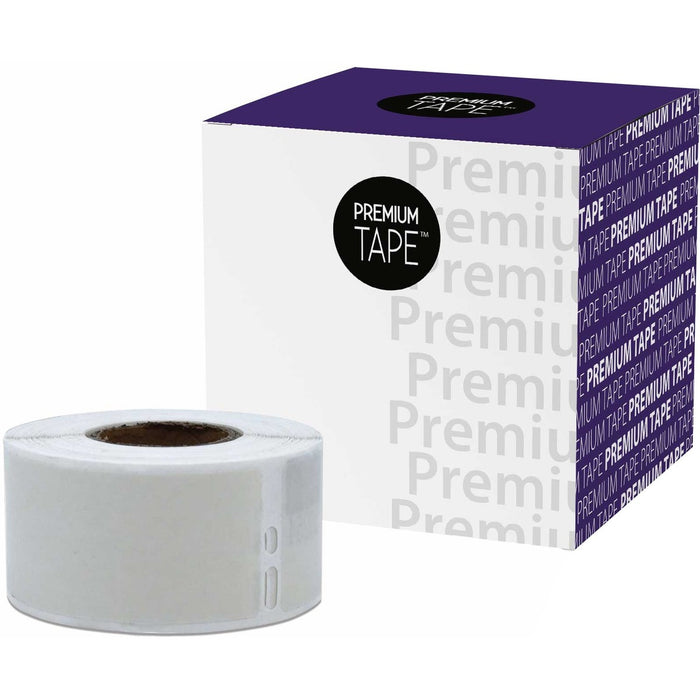 Premium Tape Tape - Alternative for Dymo 30254 - Transparent - 130 Pages - 1 Pack