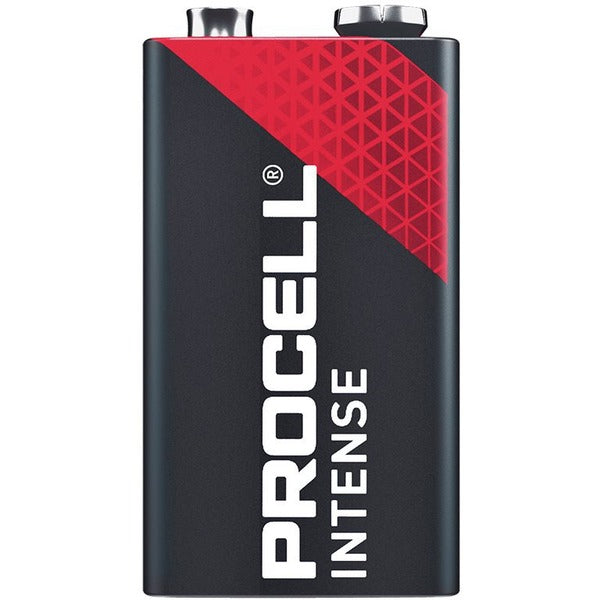 Procell PROCELL Battery - For Smoke Alarm, Clock, Walkie-talkie, Gas Detector - 9V - 628 mAh - 9 V DC - 12 Pack