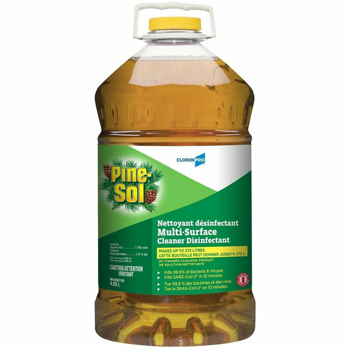 Pine-Sol Original - Concentrate - 4.25 L - Pine Scent - Rinse-free, Disinfectant, Phosphate-free, Deodorize - 1 Each