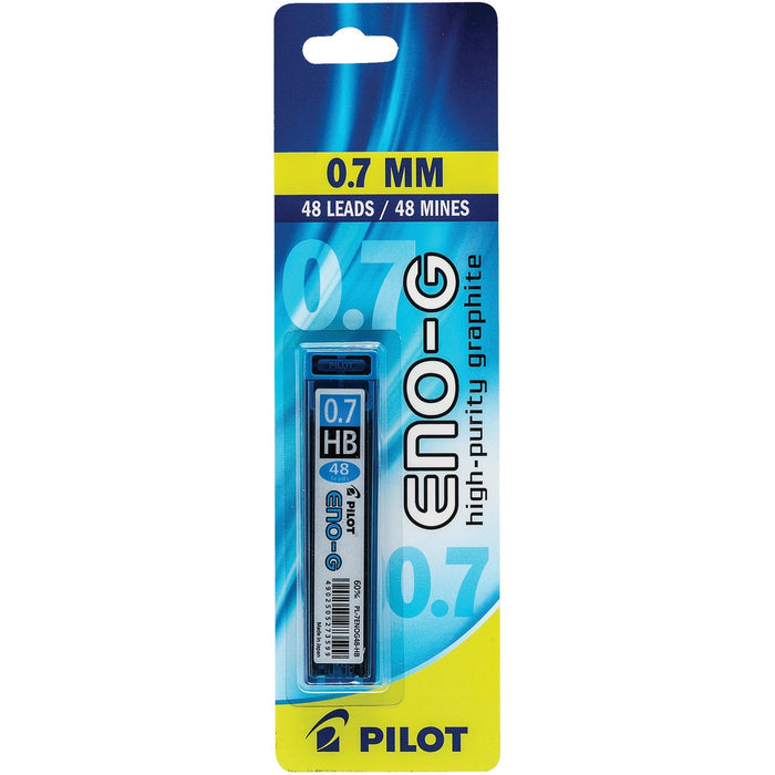 Pilot Pencil Leads HB 0.7 mm 48 leads/pkg - 0.7 mm (0.03") - HB - Smooth Writing - 48 / Pack