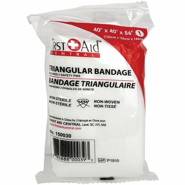 First Aid Central Guaze Pad - - 40" (1016 mm) Width x 56" (1422.40 mm) Length - Cotton - 1 Each