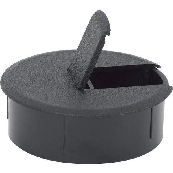 Merangue 70mm Diameter Desk Grommet - Grommet - Black - 5.6" (143 mm) Length - 1 Pack