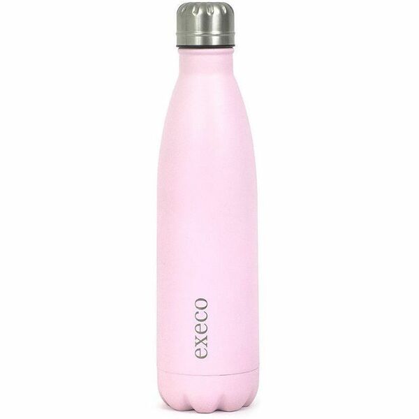 EXECO 500ml Insulated Bottle - 500 mL - Matte Pink - Stainless Steel