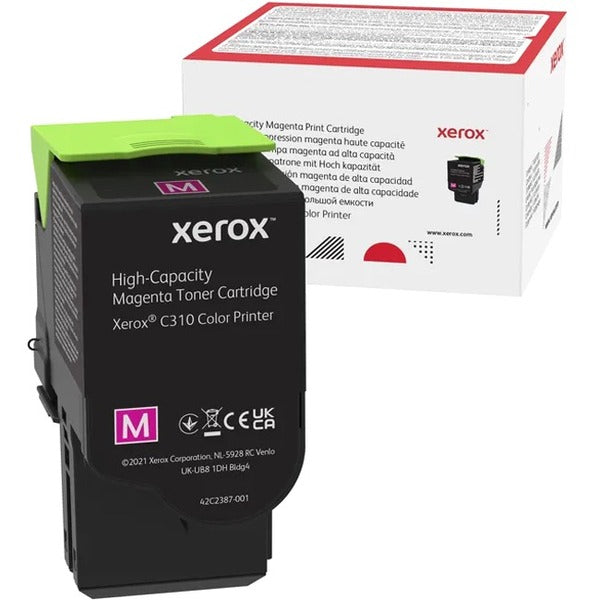 Xerox Original High Yield Laser Toner Cartridge - Single Pack - Magenta - 1 / Pack - 5500 Pages