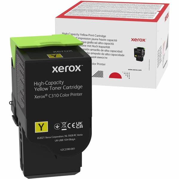 Xerox Original High Yield Laser Toner Cartridge - Single Pack - Yellow - 1 / Each - 5500 Pages