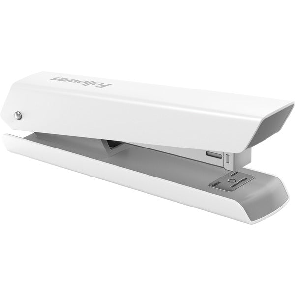 Fellowes LX820 - Classic Full Size Desktop Stapler - White - White - 1 Each