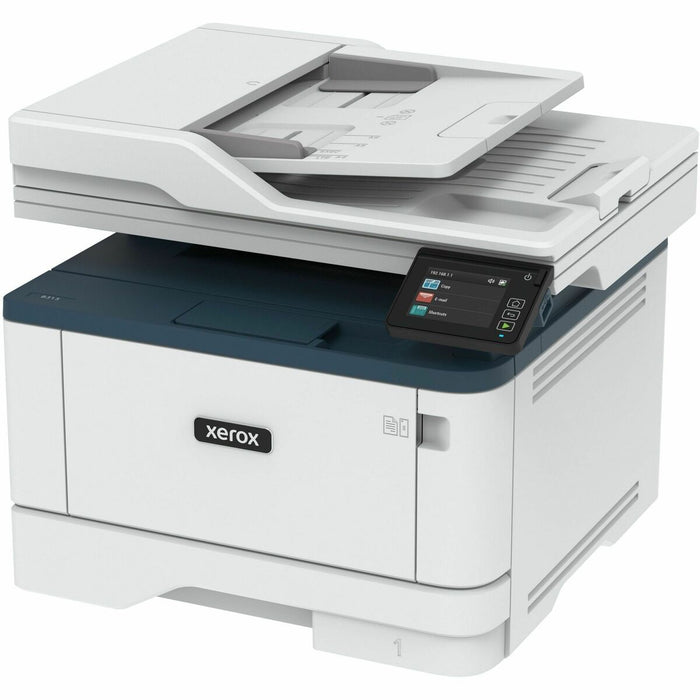 Xerox B315 Wired & Wireless Laser Multifunction Printer - Monochrome - Copier/Fax/Printer/Scanner - 40 ppm Mono Print - 600 x 600 dpi Print - Automatic Duplex Print - Up to 80000 Pages Monthly - Flatbed/ADF Scanner - 600 x 600 dpi Optical Scan - Monochrom