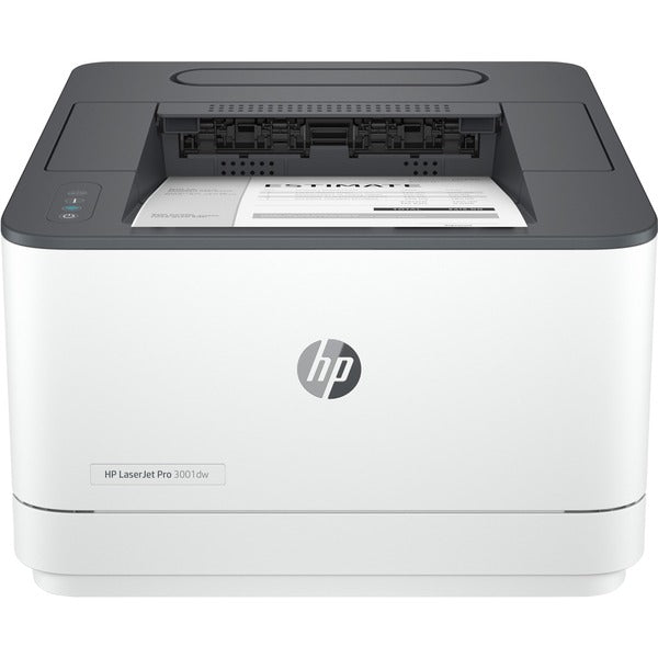 HP LaserJet Pro 3000 3001dw Desktop Wireless Laser Printer - Monochrome - 35 ppm Mono - 1200 x 1200 dpi Print - Automatic Duplex Print - 250 Sheets Input - Ethernet - Wireless LAN - HP Smart App, Apple AirPrint, Mopria, Wi-Fi Direct - 50000 Pages Duty Cyc