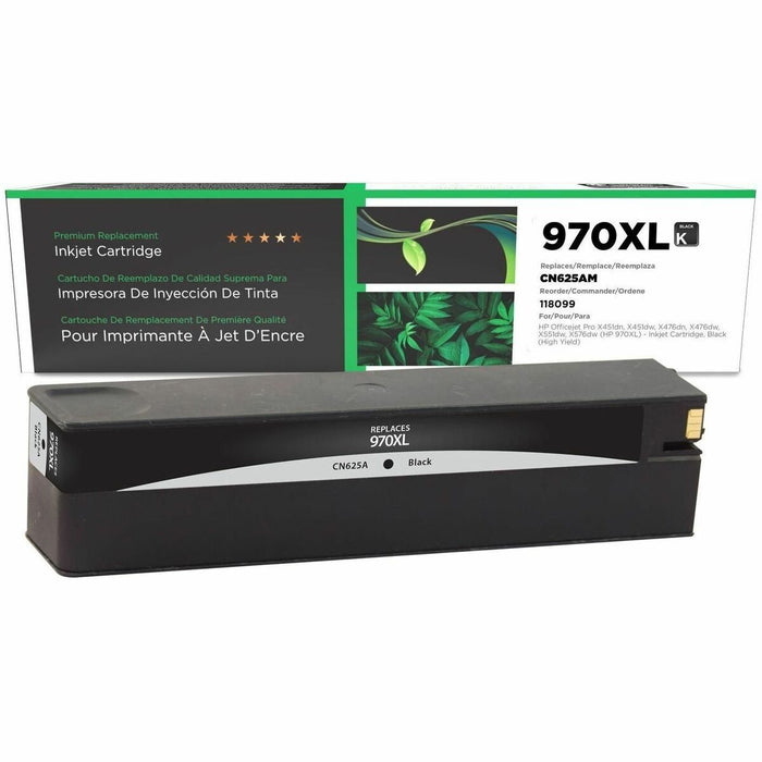 CIG Remanufactured High Yield Inkjet Ink Cartridge 970XL (CN625AM) - Black - 1 Each - 9,200 Pages