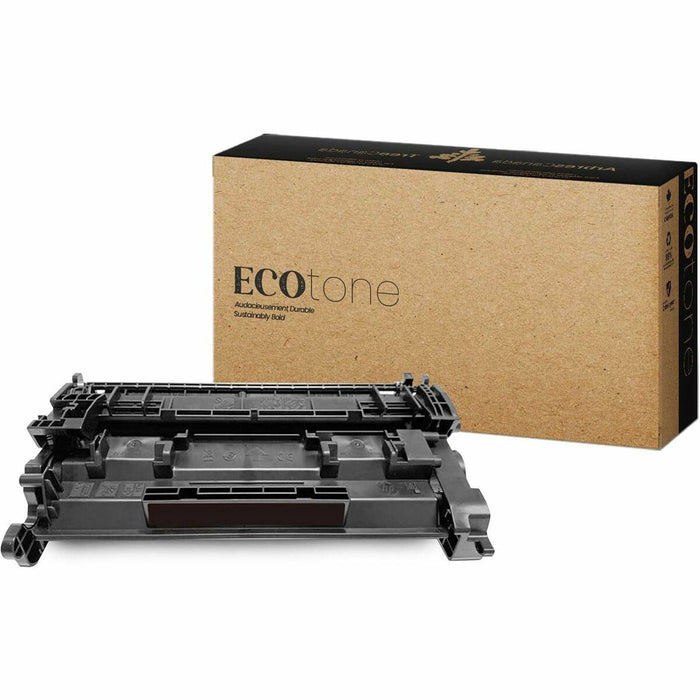 EcoTone Toner Cartridge - Remanufactured for Hewlett Packard CF258X / 58X - Black - 10000 Pages - 1 Pack