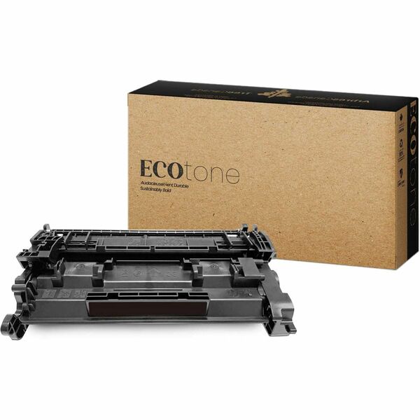 EcoTone Toner Cartridge - Remanufactured for Hewlett Packard CF258X / 58X - Black - 10000 Pages - 1 Pack