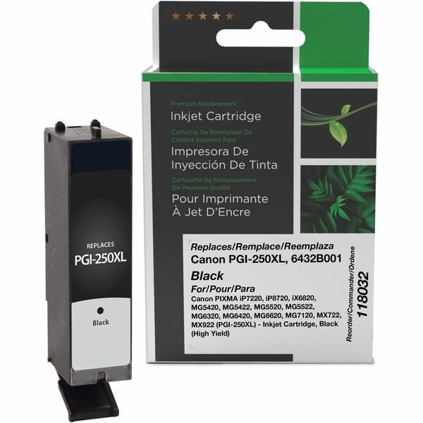 CIG Remanufactured High Yield Inkjet Ink Cartridge 6432B001 - Black - 1 Each - 500 Pages