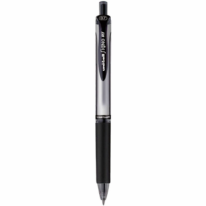 uniball™ Retractable Gel Pens - Refillable - Retractable - Black Ink - Gel-based - 1 Each