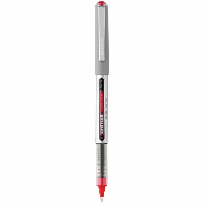 uniball™ Vision Rollerball Pens - Red Ink - 1 Each