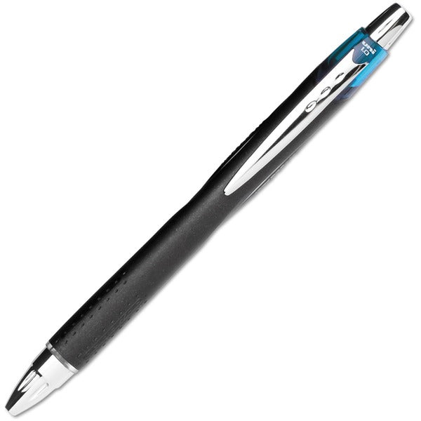 uniball&#8482; Jetstream Retractable Ballpoint Pen - 1 mm (0.04") Medium Pen Point - Retractable - Blue Ink - Pigment-based - 1 Each