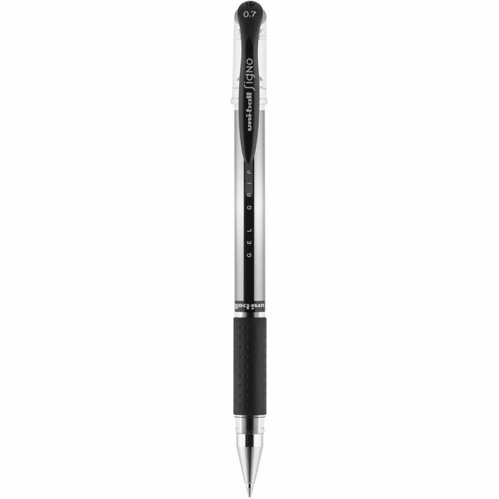 uniball™ Gel Grip Pens - Black Ink - Gel-based - 1 Each