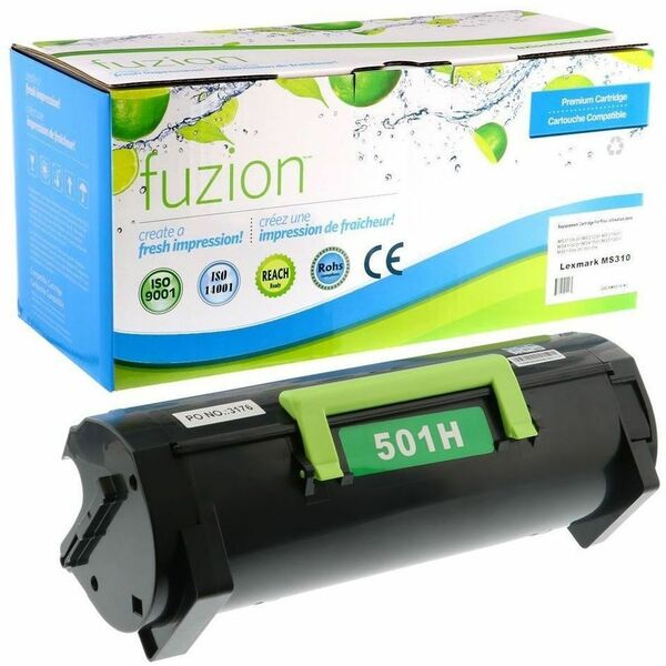 fuzion - Alternative for Lexmark 50F1H00 Compatible Toner - Black - 5000 pages