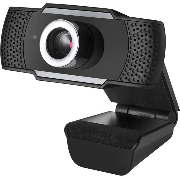 Adesso CyberTrack H4 Webcam - 2.1 Megapixel - 30 fps - Black, Silver - USB 3.0 - 1 Pack(s) - 1920 x 1080 Video - CMOS Sensor - Manual Focus - 80&deg; Angle - Microphone - Computer, Smart TV, Notebook