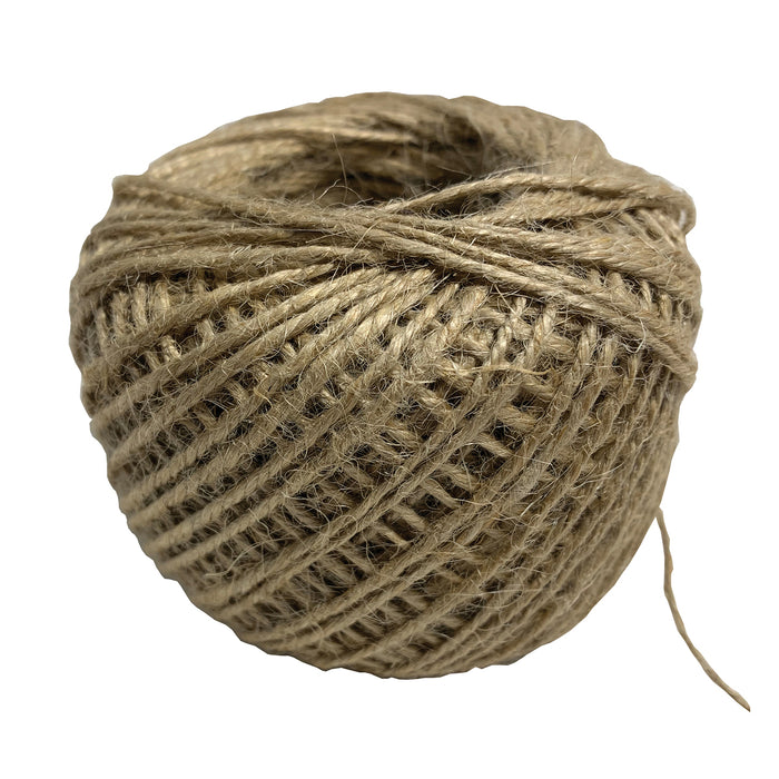 DBLG Import Natural Hemp - Craft - 78.74 mil (2 mm) Thickness x 328.08 ft (100000 mm) Length - 1 Each