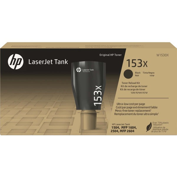 HP 153X Original Laser Toner Cartridge - Black - 1 Each - Laser