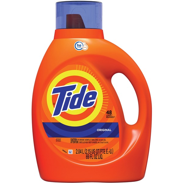 Tide Original Scent Liquid Laundry Detergent - 2.04 L - Original Scent - 1 Each