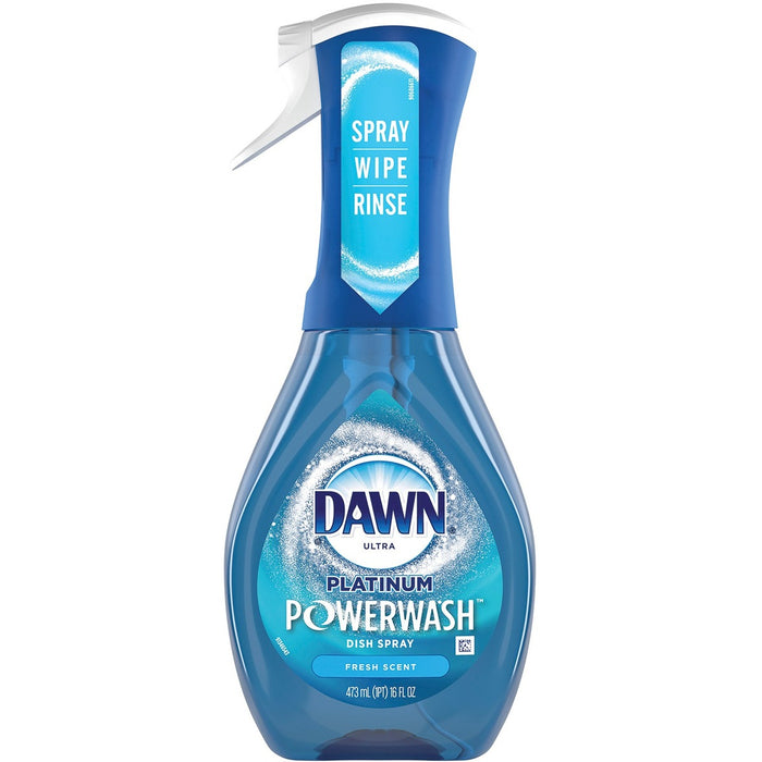 Dawn Platinum Powerwash Dish Spray - 473.18 mL - Fresh Scent - Biodegradable - 1 Bottle