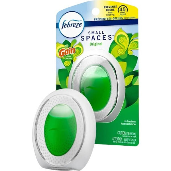 Febreze SMALL SPACES Gain Original Scent - Liquid - 15 mL - Gain Original - 45 Day - 2 / Pack - Long Lasting, Phthalate-free, Benzene-free