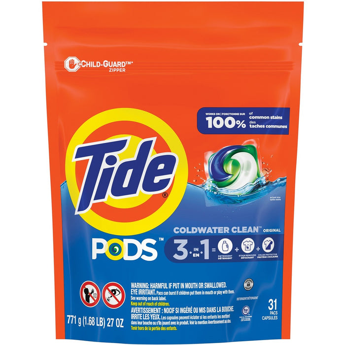 Tide PODS Laundry Detergent Original Scent - Original Scent - Phosphate-free - 1 / Pack