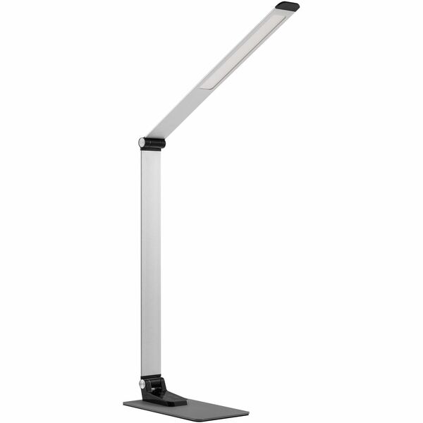 Horizon Multifunctional Foldable LED Light - LED Bulb - Dimmable, Adjustable Brightness, Color Temperature Setting, Glare-free Light, Flicker-free, Adjustable Arm, Adjustable Head, Memory Function, USB Charging, Foldable - Desk Mountable - Silver - for Sm