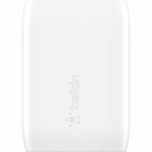 Belkin BoostCharge USB-C PD 3.0 PPS Wall Charger 30W + USB-C to USB-C Cable - 30 W - White