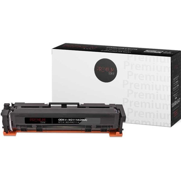 Premium Tone Laser Toner Cartridge W2110A - Cyan - 1 Pack - 1250 Pages