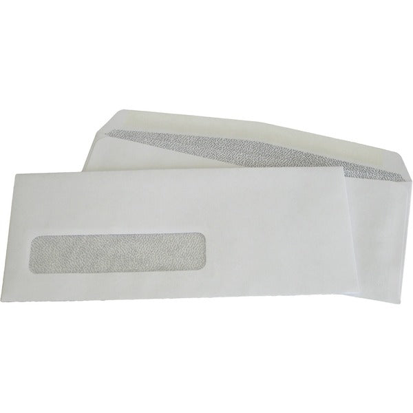 Supremex Security Envelope #9, White, 500/Box - Security - #9 - 3 7/8" (98.43 mm) Width x 8 7/8" (225.43 mm) Length - 24 lb (10886.22 g) - 500 / Box