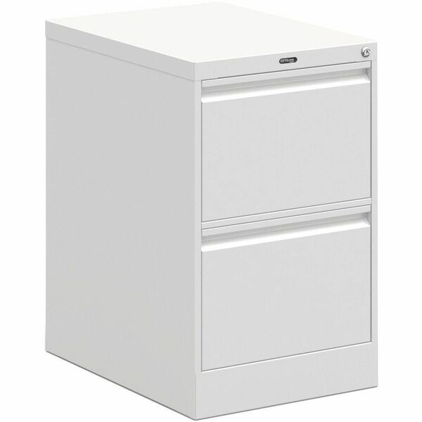 Offices To Go MVL25 Lateral File - 29" (736.60 mm) Height x 18.3" (463.55 mm) Width x 25" (635 mm) Depth - Total Drawer(s): 2 - Finish: White - 1 Each