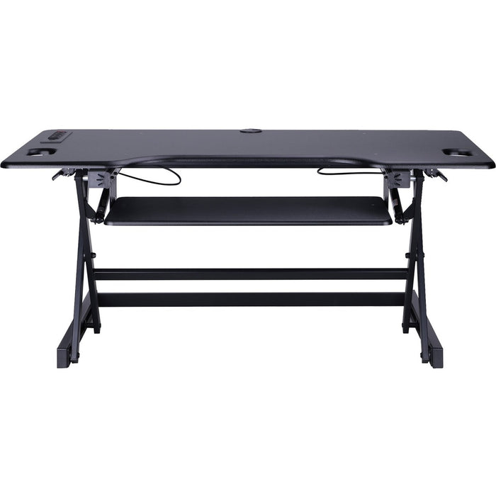 Rocelco Multipurpose Desktop Riser - 45 lb (20411.66 g) Load Capacity - Desktop - Black