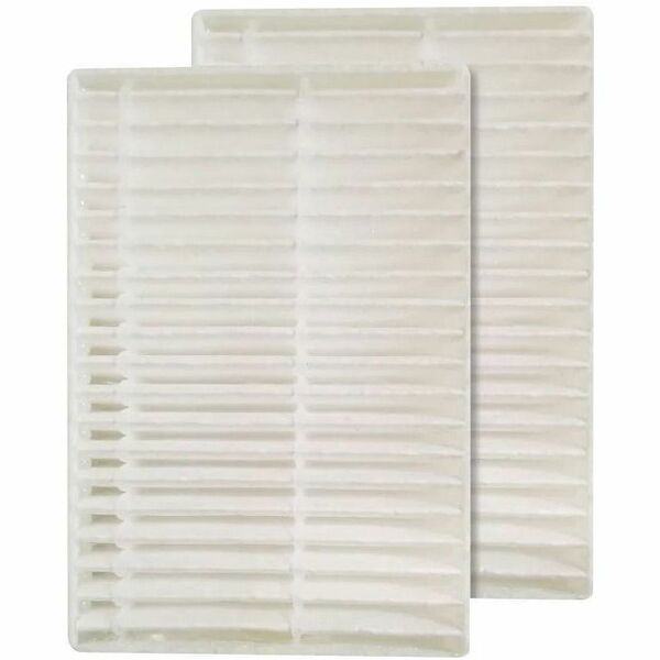 Data Accessories Company MP-334 HEPA Air Filter - HEPA - For Air Purifier - Remove Allergens - 100% Particle Removal Efficiency - 0.01 mil (0 mm) Particles - 2