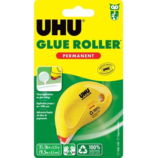 UHU Glue Roller - Transparent - 1 Each