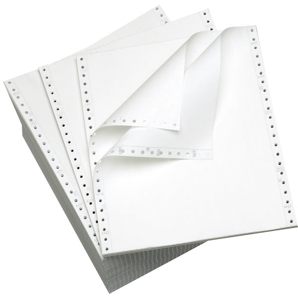 Spicers Carbonless Continuous Forms Blank - 1/2" Marginal Perf