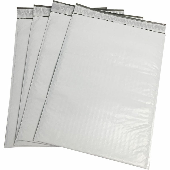 Spicers Xpak Bubble Mailers - Mailing/Shipping - #6 - 12 1/4" (311.15 mm) Width x 18" (457.20 mm) Length - Self-sealing - White - Polyethylene - 50 / Box