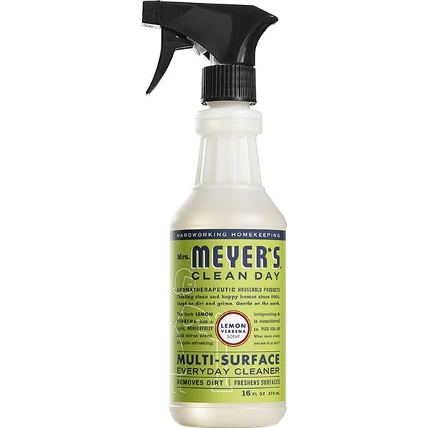 Mrs. Meyer's Lemon Verbena Multi-Surface Everyday Cleaner - Concentrate - 473 mL - Lemon Verbena Scent - Paraben-free, Phthalate-free, Cruelty-free, Refillable - 1 Each