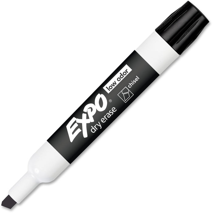 Expo Large Barrel Dry-Erase Markers - Black Ink - 1 Each