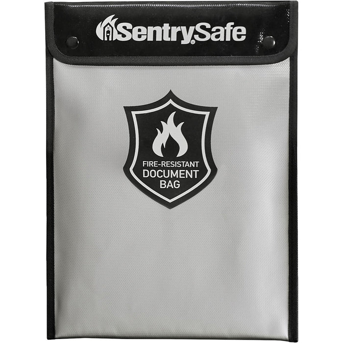 Sentry Safe Carry Bag - Large Size - Gray, Black - Silicone, Fiberglass, Aluminum - Document - 1 Each