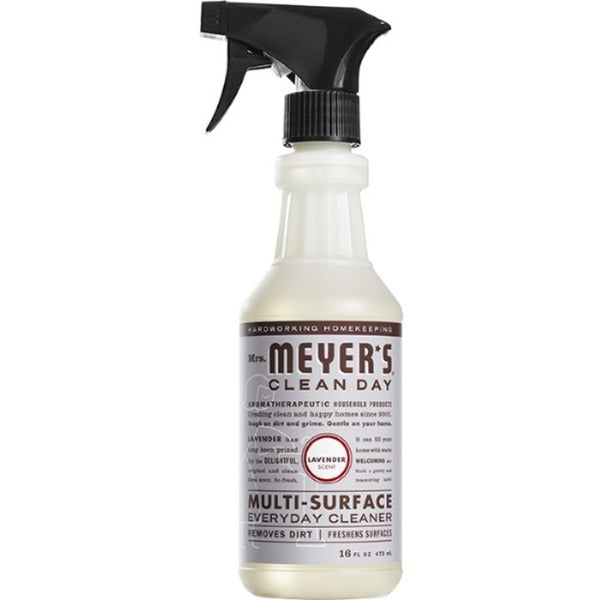 Mrs. Meyer's Lavender Multi-Surface Everyday Cleaner - Concentrate - 473 mL - Lavender Scent - Paraben-free, Phthalate-free, Cruelty-free, Refillable - 1 Each